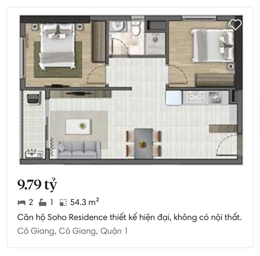Căn Hộ Soho Residence